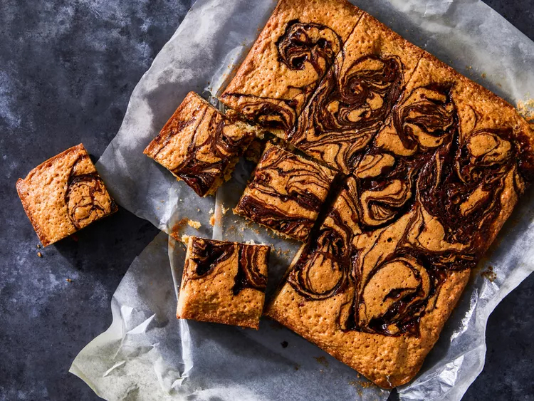 Рецепт: Блонди с добавлением каннабиса Рецепт: Блонди с добавлением каннабиса