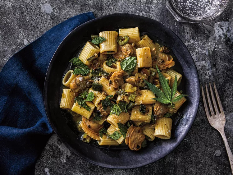 Рецепт: Пасты с каннабисом Рецепт: Пасты с каннабисом