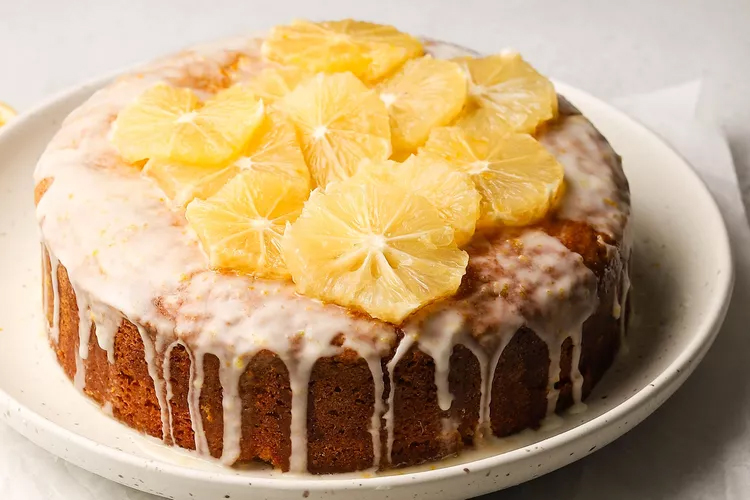 Рецепт: Цитрусовый торт с коноплей Рецепт: Цитрусовый торт с коноплей